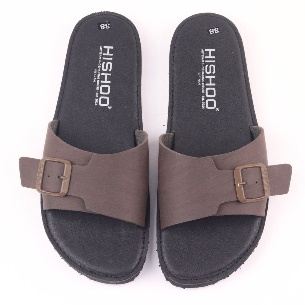 Dép lê bệt Daily Trek Sandals (sandal đi bộ đường dài) Nam 1 khoá lót da premium Felix HISHOO P113