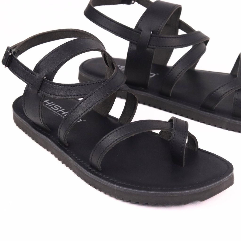 Dép Sandal Daily Trek sandal (sandal đi bộ đường dài) Nam quai chéo lót da premium Felix HISHOO P030