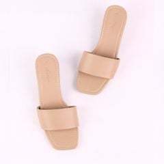 Giày Cao Gót 5cm Đế Vuông Quai Ngang Hishoo S039