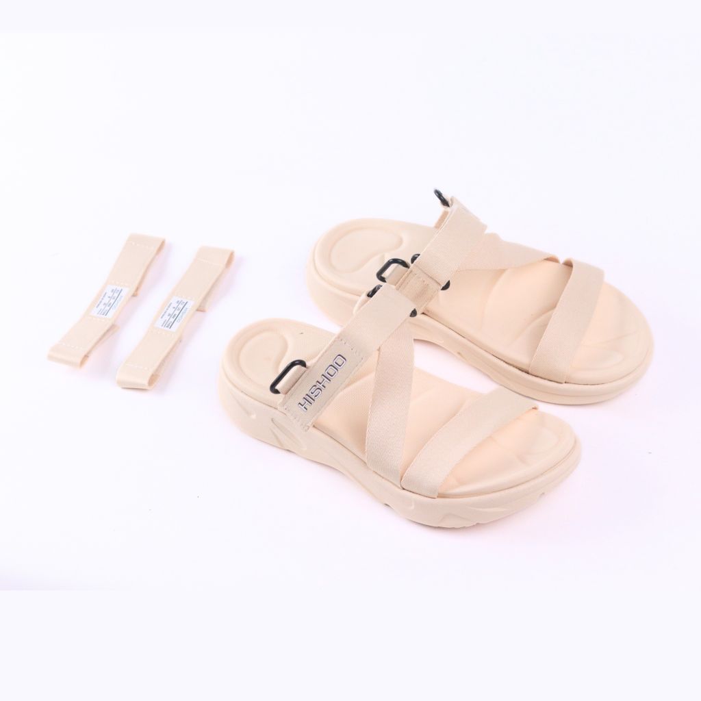 Giày Đi Học Sandal Quai Dù HISHOO F001