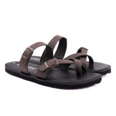 Dép lê bệt Daily Trek sandal (sandal đi bộ đường dài) Nam xỏ ngón lót da premium Felix HISHOO P098