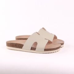 Dép đế trấu birken bé trai bé gái chữ H premium HISHOO B095
