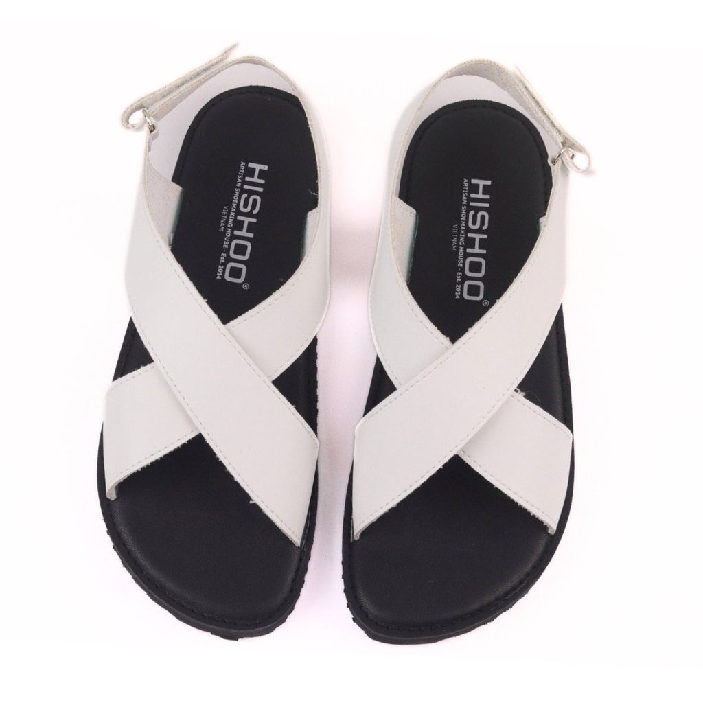 Dép Sandal Daily Trek Sandal (Sandal đi bộ đường dài) Nam quai chéo lót da premium Felix HISHOO P002