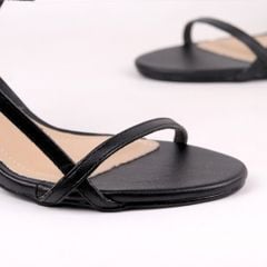 Giày Sandal Nữ Cao Gót 7cm Quai Mảnh Hishoo S009