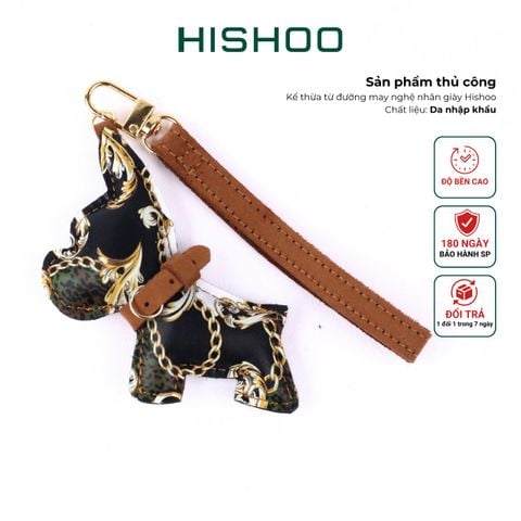 Móc khóa Charm [Chó Phục Hưng] phụ kiện gắn túi xách, móc chìa khóa Hishoo C002