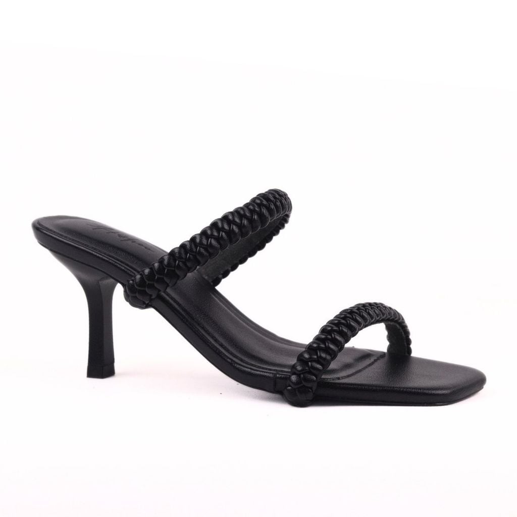 Giày Cao Gót 7cm Quai Ngang Gót Nhọn Hishoo S003