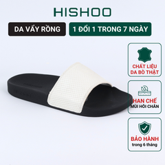 Dép quai ngang Da Vẩy Rồng HISHOO U666