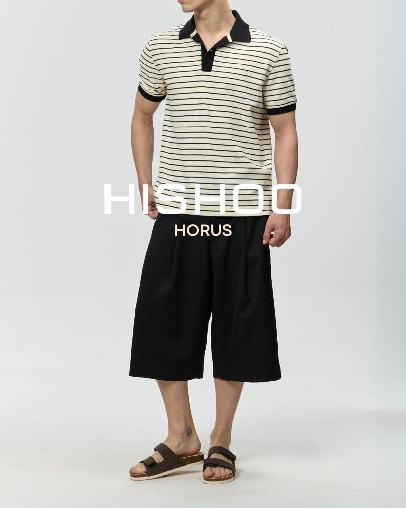 Dép đế trấu birken quai ngang xé dán da lộn premium HISHOO H105