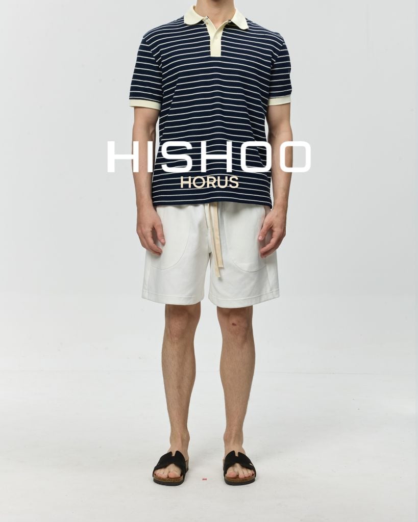 Dép đế trấu birken Chữ H da lộn premium HISHOO H095