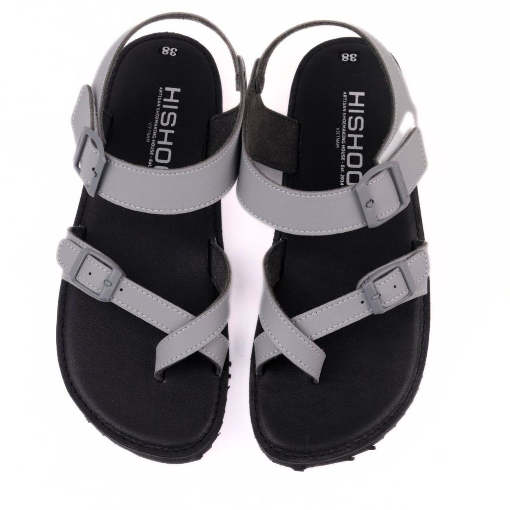 Dép Sandal Daily Trek sandal (sandal đi bộ đường dài) Nam xỏ ngón lót da premium Felix HISHOO P118