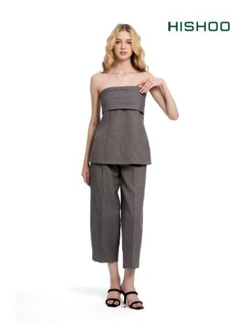 Giày Cao Gót 7cm Quai Ngang Gót Nhọn Hishoo S003