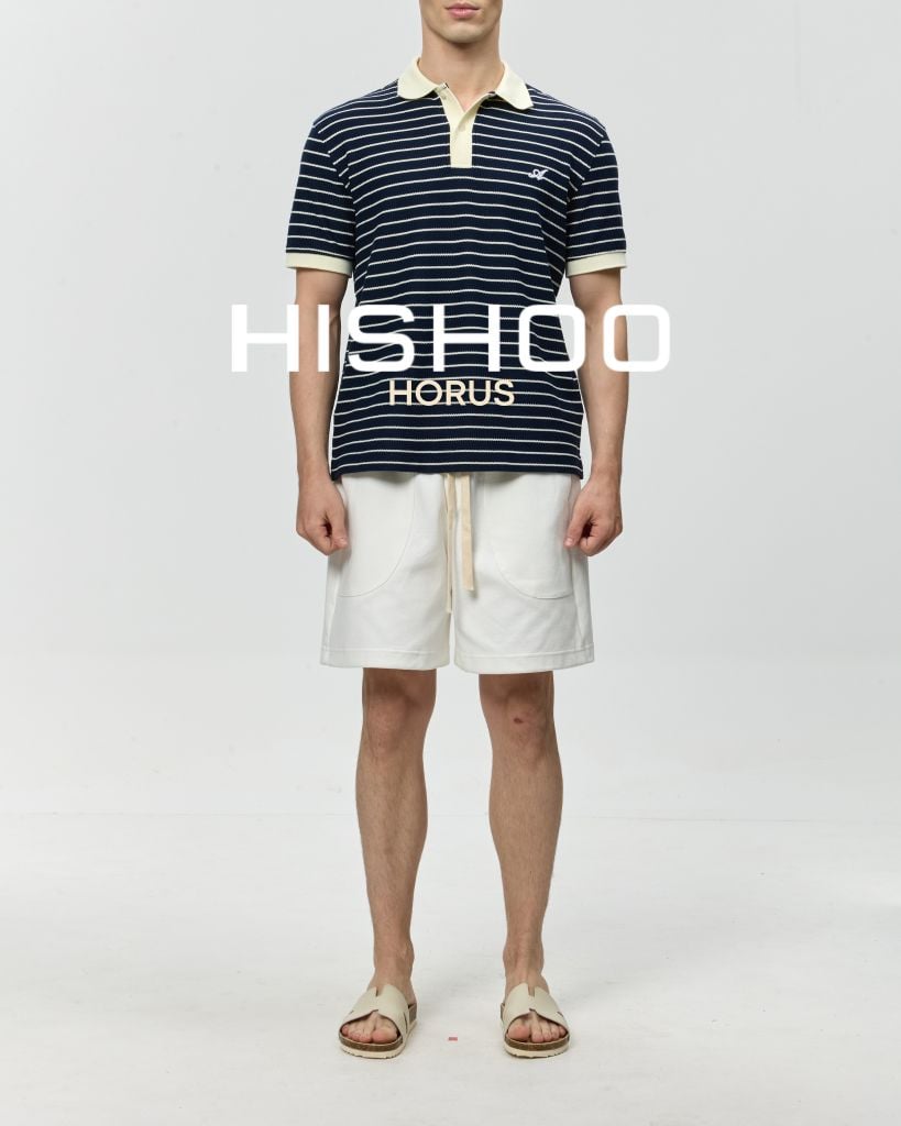 Dép đế trấu birken chữ H premium HISHOO B095