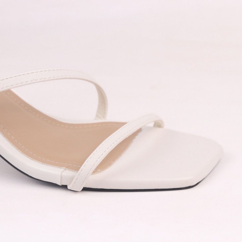 Giày Sandal Cao Gót Cao 7cm Quai Mảnh Hishoo S165