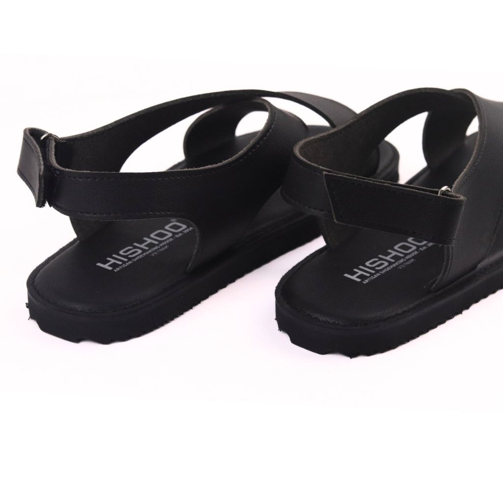 Dép Sandal Daily Trek Sandal (Sandal đi bộ đường dài) Nam quai chéo lót da premium Felix HISHOO P002