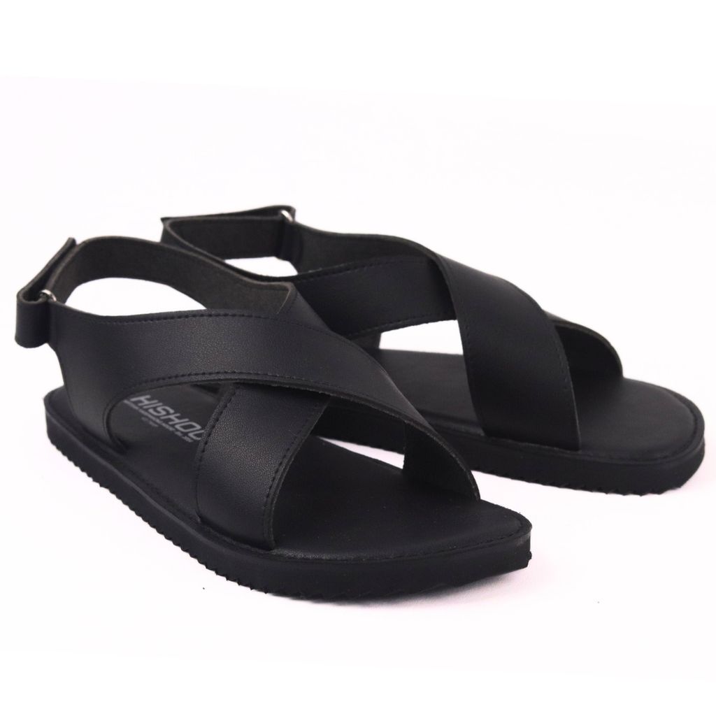 Dép Sandal Daily Trek Sandal (Sandal đi bộ đường dài) Nam quai chéo lót da premium Felix HISHOO P002