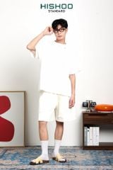 Dép đế trấu birken quai ngang chữ H MẶT ĐEN HISHOO S095