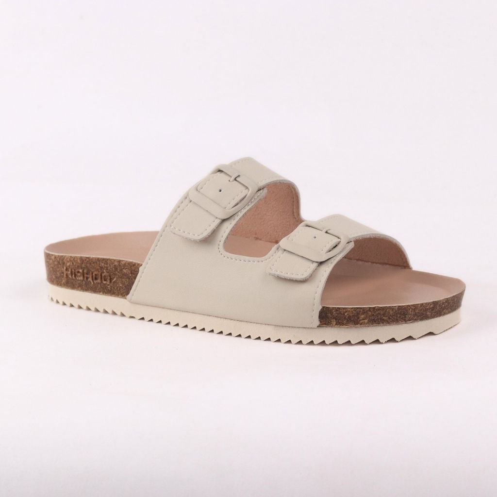 Dép đế trấu birken 2 khoá premium HISHOO B093