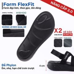 Giày Đi Học Sandal Quai Dù HISHOO F001