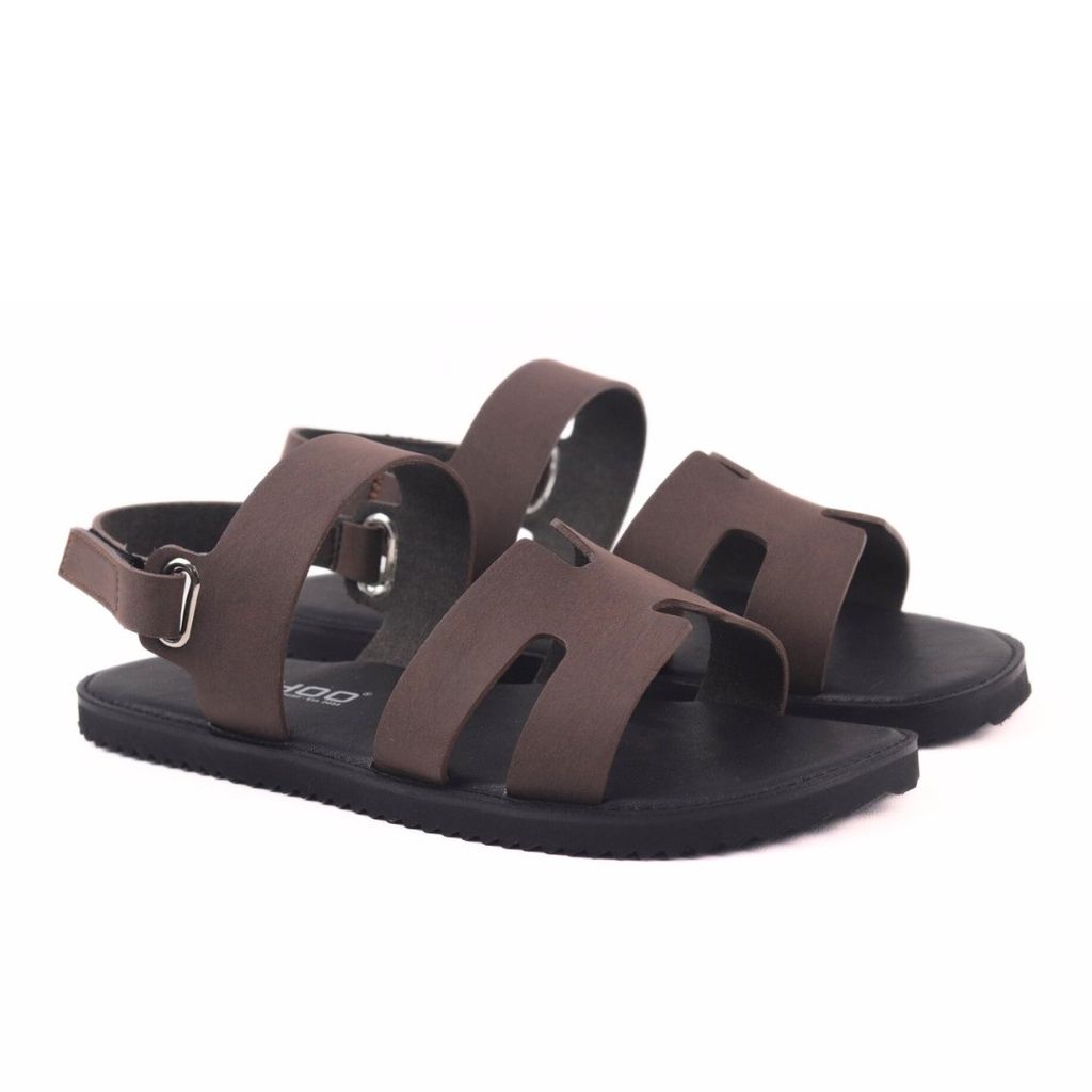Dép Sandal Daily Trek Sandal (Sandal đi bộ đường dài) Nam chữ H lót da premium Felix HISHOO P115