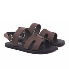Dép Sandal Daily Trek Sandal (Sandal đi bộ đường dài) Nam chữ H lót da premium Felix HISHOO P115