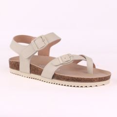 Dép đế trấu birken bé trai bé gái sandal quai ngang xỏ ngón premium HISHOO B118