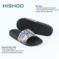 Dép quai ngang da bò lộn Monster Wonderland HISHOO U112
