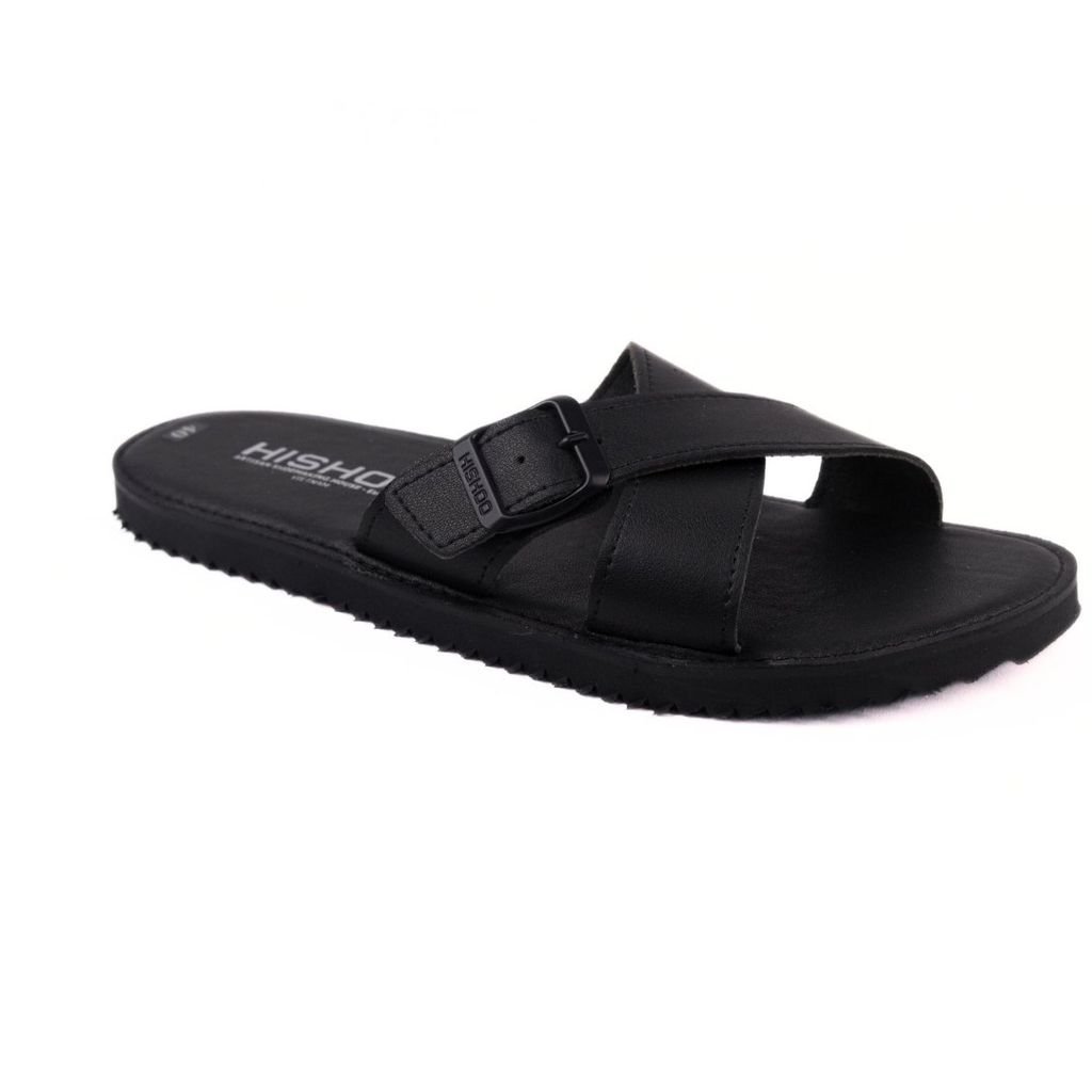Dép lê bệt Daily Trek Sandal (Sandal đi bộ đường dài) Nam quai ngang chéo có khóa lót da premium Felix HISHOO P096