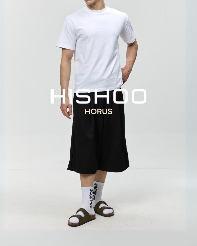 Dép đế trấu birken 2 khoá da lộn premium HISHOO H093