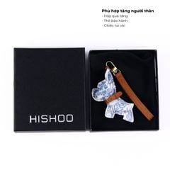 Móc khóa Charm [Chó Jouy] phụ kiện gắn túi xách, móc chìa khóa Hishoo C002
