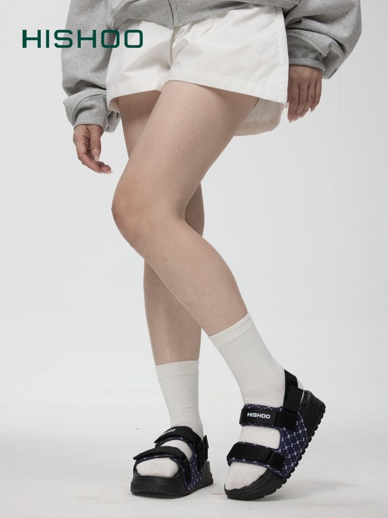 Giày Đi Học Sandal Monogram HISHOO S131