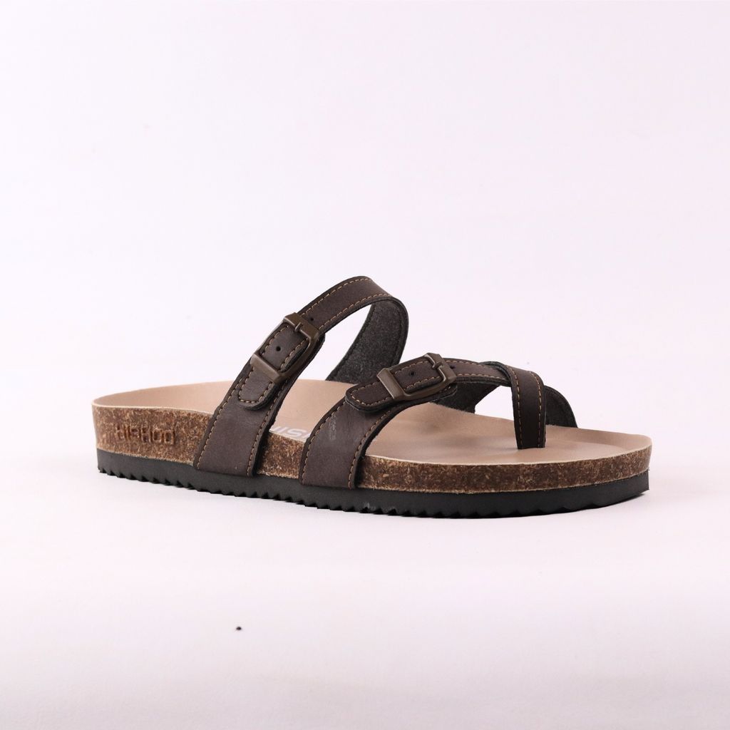 Dép đế trấu birken xỏ ngón premium HISHOO B098