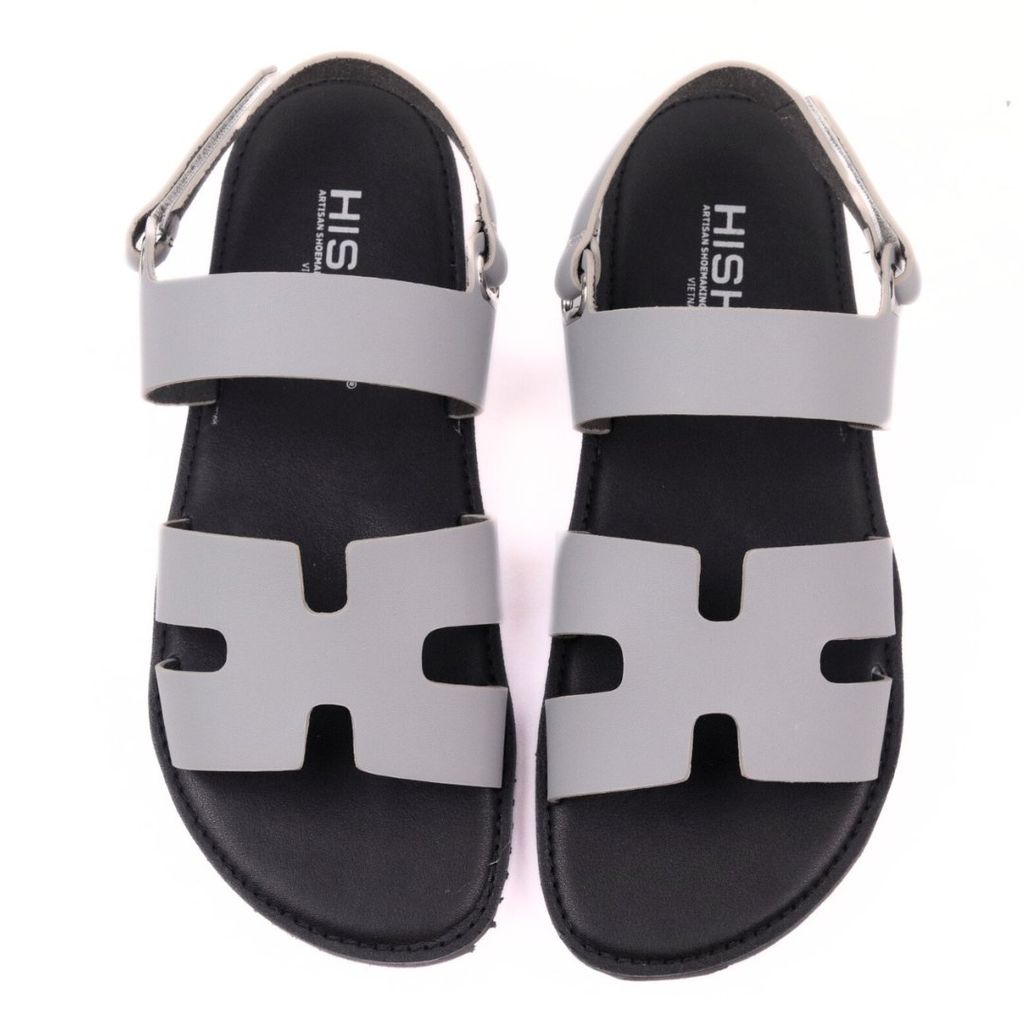 Dép Sandal Daily Trek Sandal (Sandal đi bộ đường dài) Nam chữ H lót da premium Felix HISHOO P115