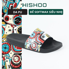 Dép quai ngang da bò lộn Xứ Sở Máy Ảnh HISHOO U112