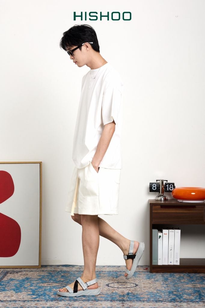 Giày Đi Học Sandal Quai Dù HISHOO F001