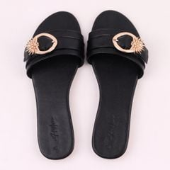 Dép Lê Nữ Đế Bệt Quai Ngang Khoá có Bigsize HISHOO S085