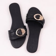 Dép Lê Nữ Đế Bệt Quai Ngang Khoá có Bigsize HISHOO S085