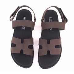 Dép Sandal Daily Trek Sandal (Sandal đi bộ đường dài) Nam chữ H lót da premium Felix HISHOO P115