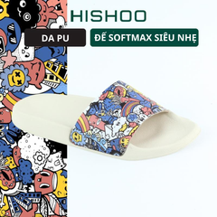 Dép quai ngang da bò lộn Monster Wonderland HISHOO U112