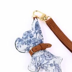 Móc khóa Charm [Chó Jouy] phụ kiện gắn túi xách, móc chìa khóa Hishoo C002