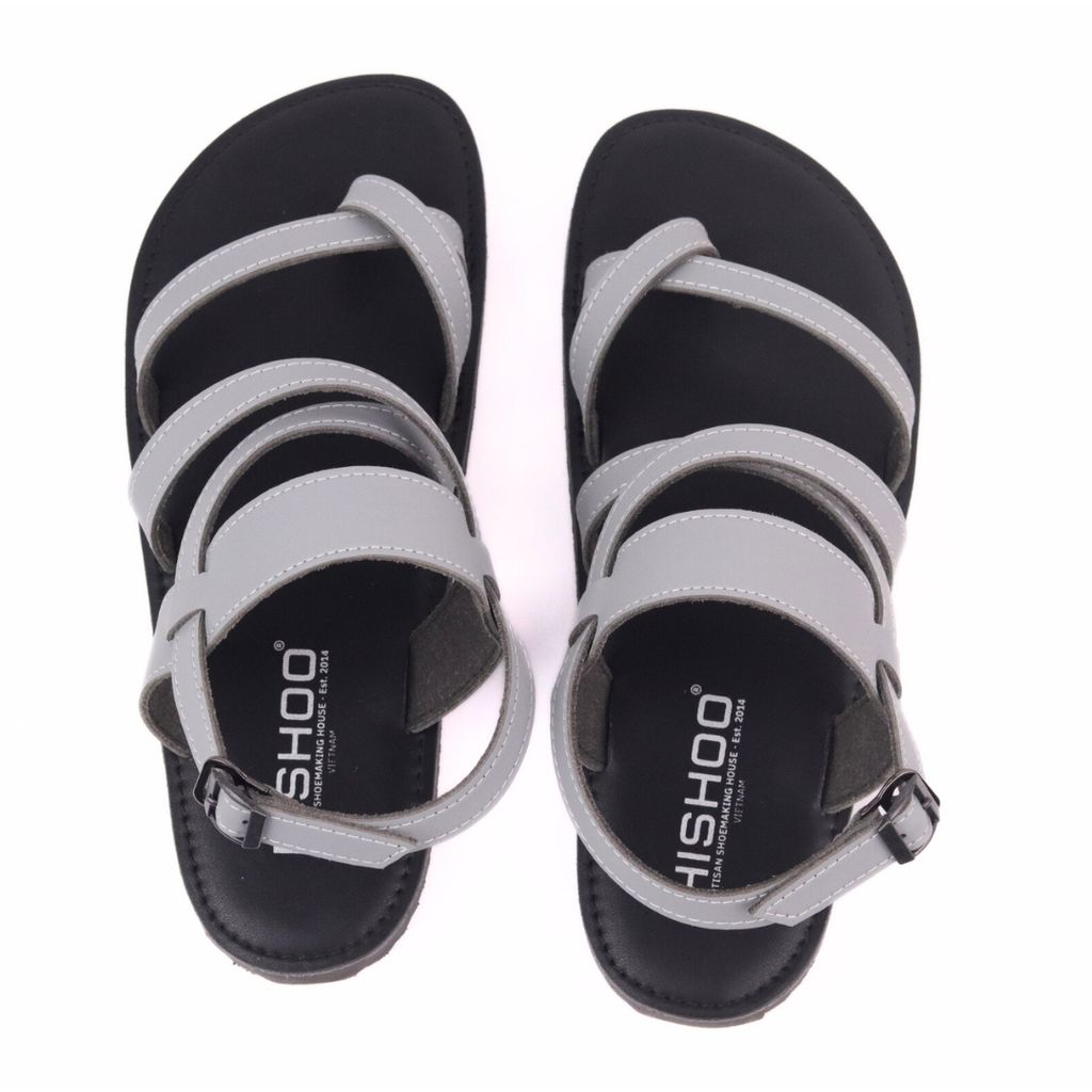 Dép Sandal Daily Trek sandal (sandal đi bộ đường dài) Nam quai chéo lót da premium Felix HISHOO P030