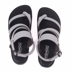 Dép Sandal Daily Trek sandal (sandal đi bộ đường dài) Nam quai chéo lót da premium Felix HISHOO P030