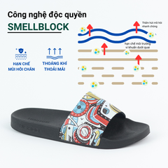 Dép quai ngang da bò lộn Xứ Sở Máy Ảnh HISHOO U112