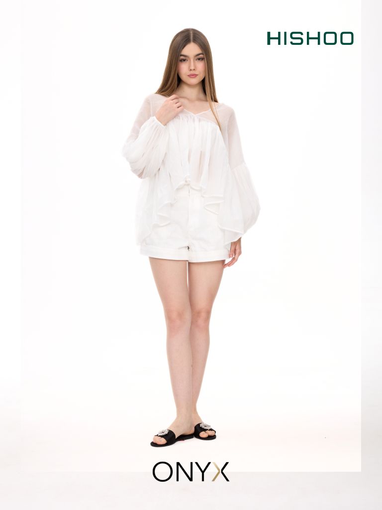 Dép Lê Nữ Đế Bệt Quai Ngang Đính đá có Bigsize HISHOO S146