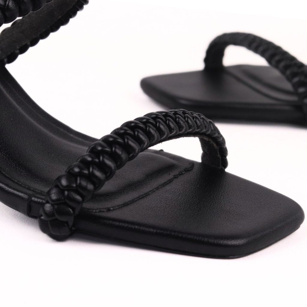 Giày Cao Gót 7cm Quai Ngang Gót Nhọn Hishoo S003