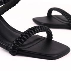 Giày Cao Gót 7cm Quai Ngang Gót Nhọn Hishoo S003