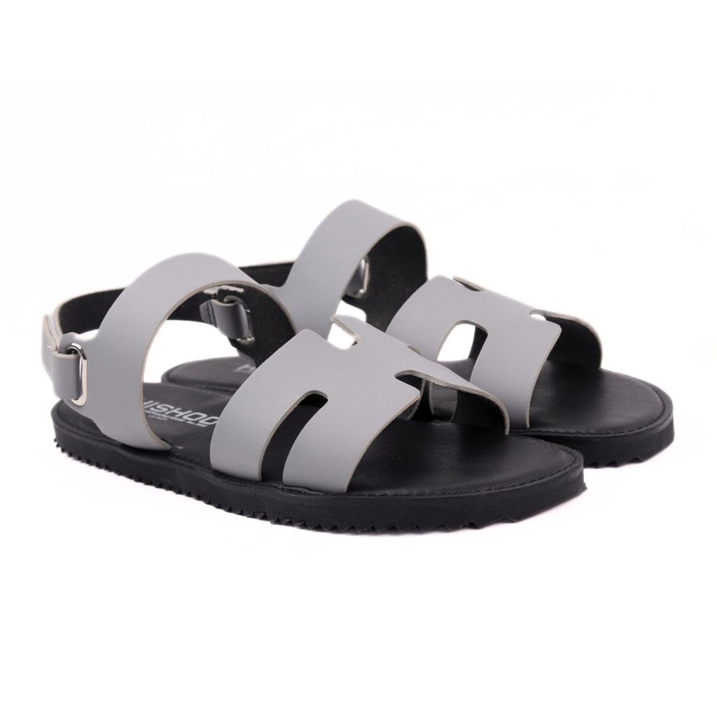 Dép Sandal Daily Trek Sandal (Sandal đi bộ đường dài) Nam chữ H lót da premium Felix HISHOO P115