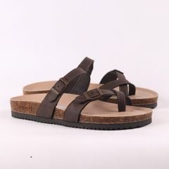 Dép đế trấu birken xỏ ngón premium HISHOO B098