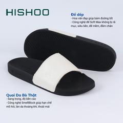 Dép quai ngang Da Vẩy Rồng HISHOO U666