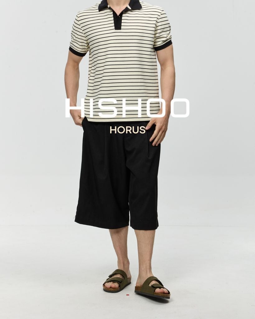 Dép đế trấu birken quai ngang xé dán da lộn premium HISHOO H105