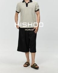 Dép đế trấu birken quai ngang xé dán da lộn premium HISHOO H105